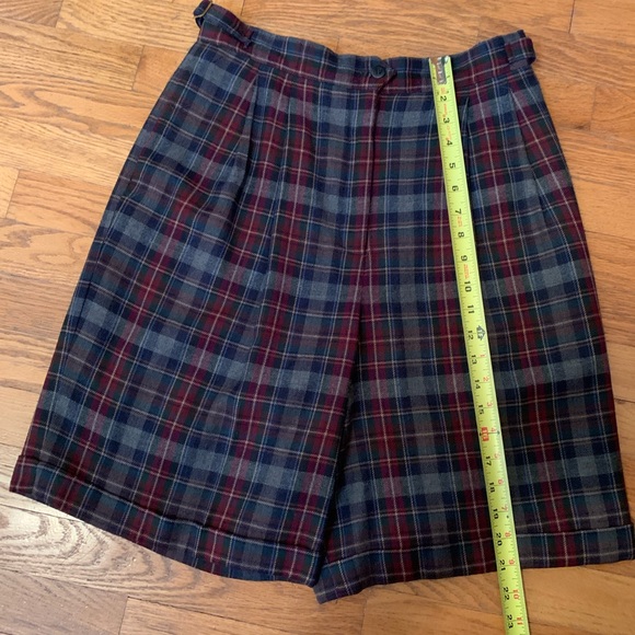 Wool Blend Lined Skort, Excellent Condition Washable, Vintage 29” Waist - Picture 6 of 8